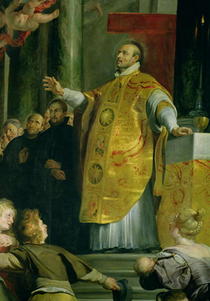 Die Vision des heiligen Ignatius von Loyola  von Peter Paul Rubens