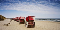 Strandkörbe auf Usedom von Rolf Müller