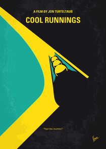 No538 My COOL RUNNINGS minimal movie poster by chungkong