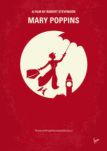 No539 My Mary Poppins minimal movie poster von chungkong