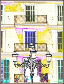 ~ Colorful Facades 3 ~ by Sandra  Vollmann