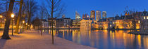 The Binnenhof in The Hague, The Netherlands at night von Sara Winter