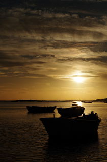 Fishing Boats in Cacela Velha von Angelo DeVal