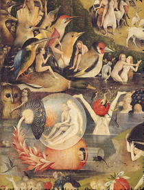 The Garden of Earthly Delights: Allegory of Luxury, central pane von Hieronymus Bosch