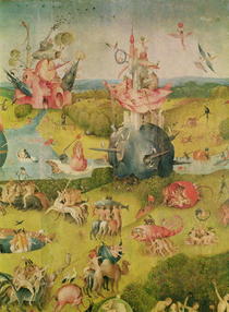 The Garden of Earthly Delights: Allegory of Luxury, central pane von Hieronymus Bosch