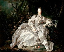 Madame de Pompadour  by Francois Boucher