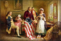 Betsy Ross and General George Washington von warishellstore