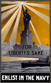 Enlist In The Navy -- For Liberty's Sake by warishellstore