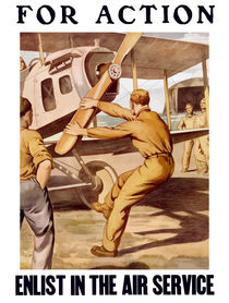 For Action - Enlist In The Air Service von warishellstore