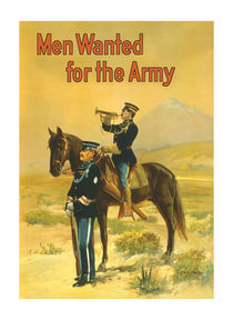 Men Wanted For The Army -- WWI von warishellstore