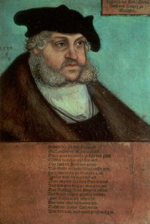 Friedrich III, the Wise von Lucas Cranach the Elder