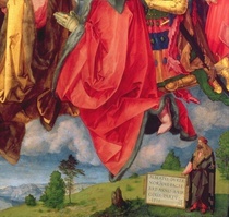 The Landauer Altarpiece, All Saints Day by Albrecht Dürer