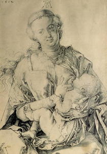 Virgin Mary suckling the Christ Child by Albrecht Dürer