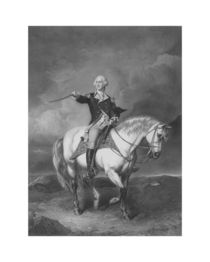 Washington Receiving A Salute At Trenton by warishellstore