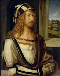 Self Portrait with Gloves von Albrecht Dürer