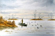 The Island Duck Blind by bill holkham