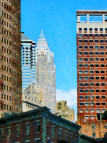 Manhattan Skyscrapers by Susan Savad