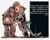 WWII Joe Dope Cartoon by warishellstore