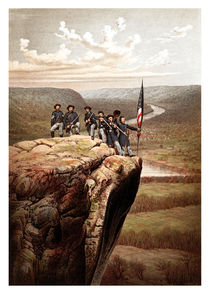 Union Soldiers On Lookout Mountain by warishellstore