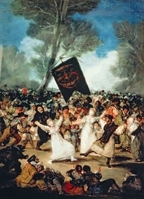 The Burial of the Sardine  von Francisco Jose de Goya y Lucientes