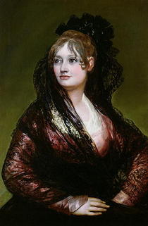 Dona Isabel de Porcel by Francisco Jose de Goya y Lucientes