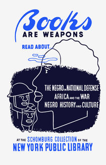 Books Are Weapons -- WPA von warishellstore