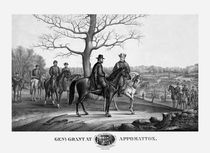 Grant And Lee At Appomattox -- Civil War by warishellstore