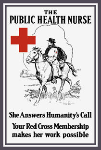The Public Health Nurse -- Red Cross von warishellstore