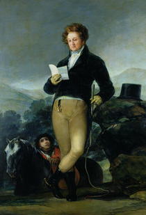 Portrait of Don Francisco de Borja Tellez Giron  von Francisco Jose de Goya y Lucientes