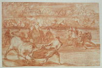 Bullfighting von Francisco Jose de Goya y Lucientes