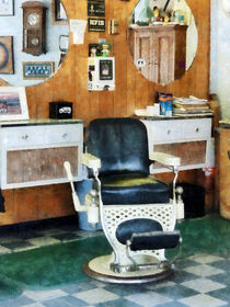 Barber Shop One Chair by Susan Savad