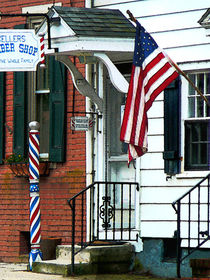 Barber Shop Entrance von Susan Savad