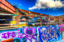 Leake Street and London Taxi by David Pyatt