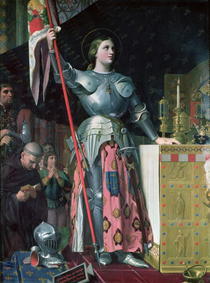 Joan of Arc  von Jean Auguste Dominique Ingres
