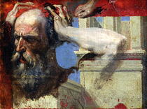 Figure Study for the Martyrdom of St. Symphorian  von Jean Auguste Dominique Ingres