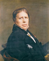 Self Portrait by Jean Auguste Dominique Ingres