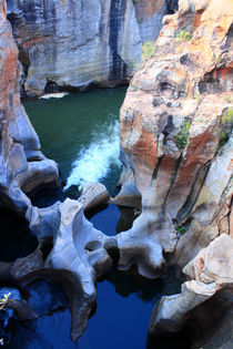 Bourkes' Luck Potholes am Blyde River inmitten der wunderbaren Landschaft Südafrikas  von Mellieha Zacharias