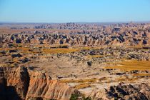 Die tiefen Schluchten der Badlands von ann-foto