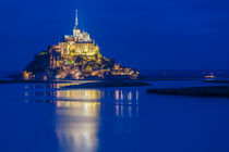 Le Mont Saint Michel von Moritz Wicklein