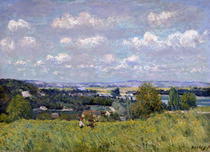 The Valley of the Seine at Saint-Cloud by Alfred Sisley