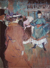 Quadrille at the Moulin Rouge von Henri de Toulouse-Lautrec