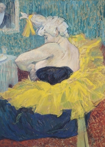 The Clowness Cha-U-Kao in a Tutu von Henri de Toulouse-Lautrec