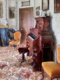 Organ in Victorian Parlor by Susan Savad