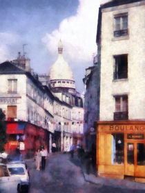 Paris Street by Susan Savad
