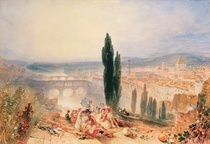Florence from near San Miniato by Joseph Mallord William Turner