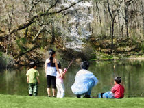 Family Fishing by Susan Savad