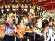 Waving Hi From the Merry-Go-Round von Susan Savad