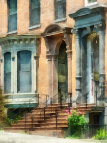 Albany NY Brownstone by Susan Savad