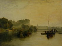 Petworth, Sussex, the Seat of the Earl of Egremont: Dewy Morning von Joseph Mallord William Turner