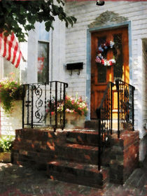 Door in Dappled Sunshine von Susan Savad